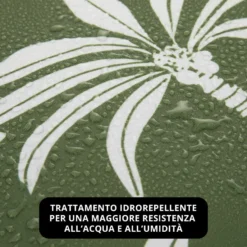 Runner da esterno 40x130 cm palme verde