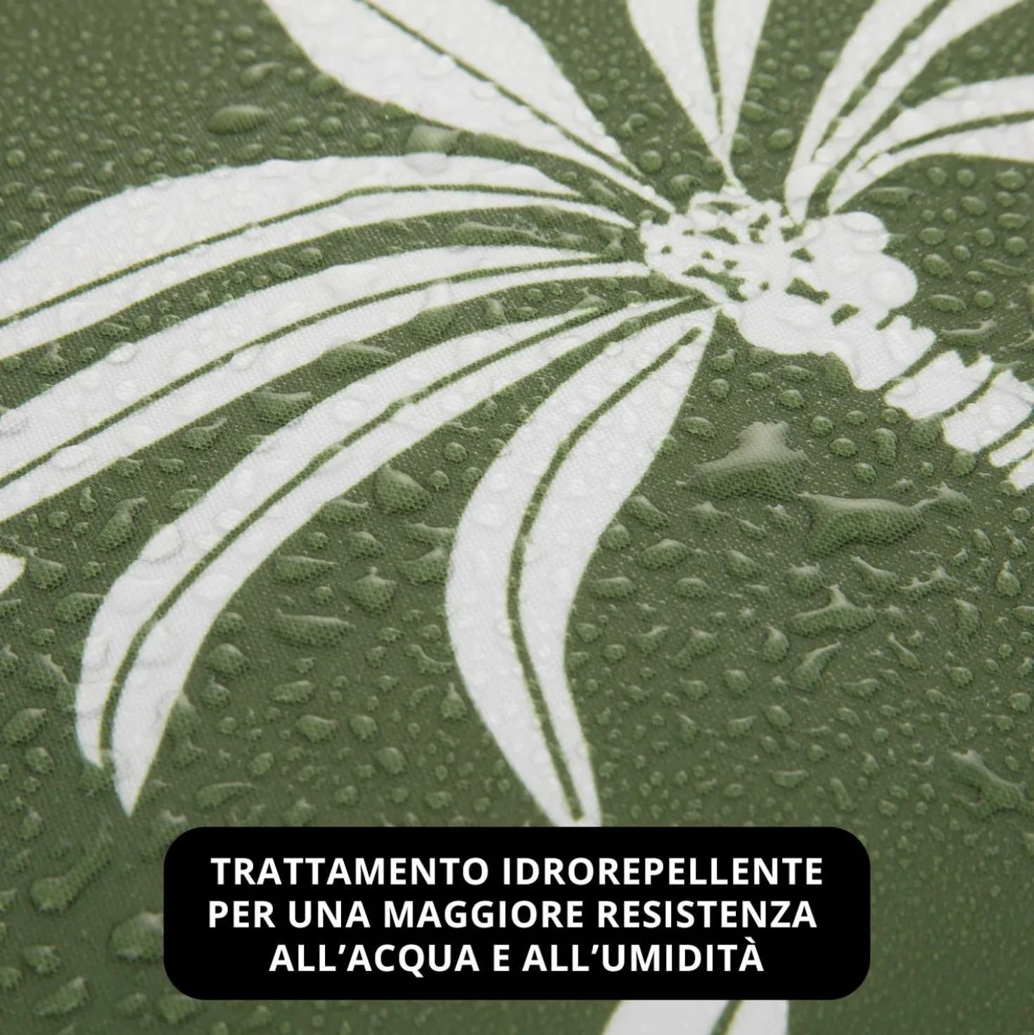 Runner da esterno 40x130 cm palme verde