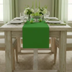 Runner 140x45 cm Basik verde