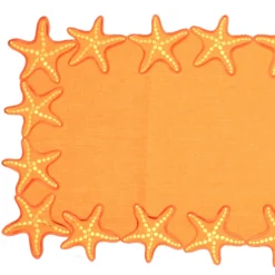 Runner 50x150 cm stelle arancione