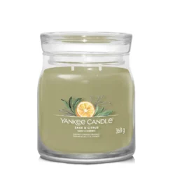 Sage Citrus, candela in giara media Yankee Candle