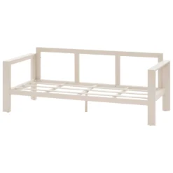 Salottino giardino divano 3 posti, poltrone e tavolino Evasion beige