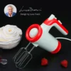 Sbattitore elettrico in plastica e acciaio da 250 Watt, Design Luca Trazzi