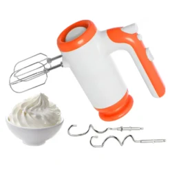 Sbattitore elettrico in plastica e acciaio da 250 Watt, Design Luca Trazzi