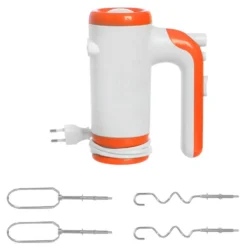 Sbattitore elettrico in plastica e acciaio da 250 Watt, Design Luca Trazzi