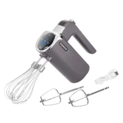 Sbattitore elettrico senza fili con 2 fruste 200 W