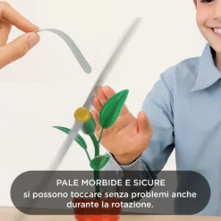 Scaccia insetti ricaricabile 2 in 1 arancione