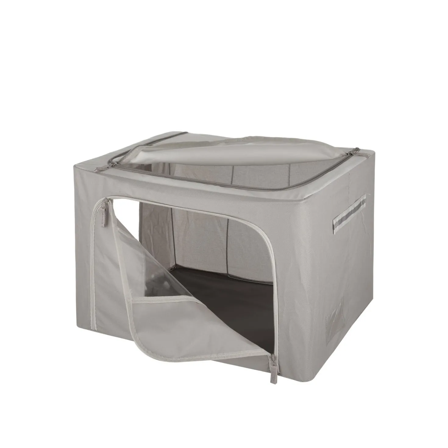 Scatola armadio doppia cerniera 50x40x30 cm grigia
