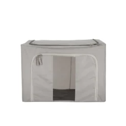 Scatola armadio doppia cerniera 50x40x30 cm grigia