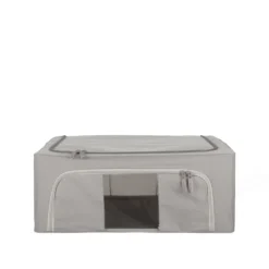 Scatola armadio doppia cerniera 50x40x20 cm grigia