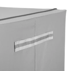 Scatola armadio doppia cerniera 40x20x30 cm grigio