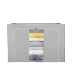 Scatola armadio doppia cerniera 60x42x40 cm grigio