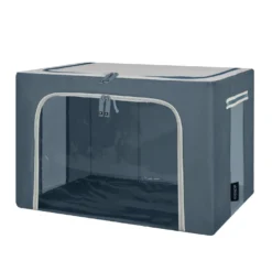 Scatola armadio 60x42x40 cm doppia cerniera blu