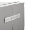 Scatola armadio 50x40x40 cm doppia cerniera e scritta grigio