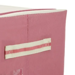 Scatola armadio 40x20x30 cm doppia cerniera e scritta malva