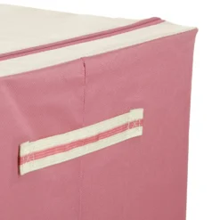 Scatola armadio 62x44x40 cm doppia cerniera e scritta malva
