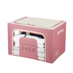 Scatola armadio 60x42x40 cm doppia cerniera e scritta malva