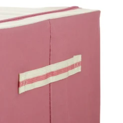 Scatola armadio 50x40x33 cm doppia cerniera e scritta malva