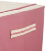 Scatola armadio 50x40x40 cm doppia cerniera e scritta malva
