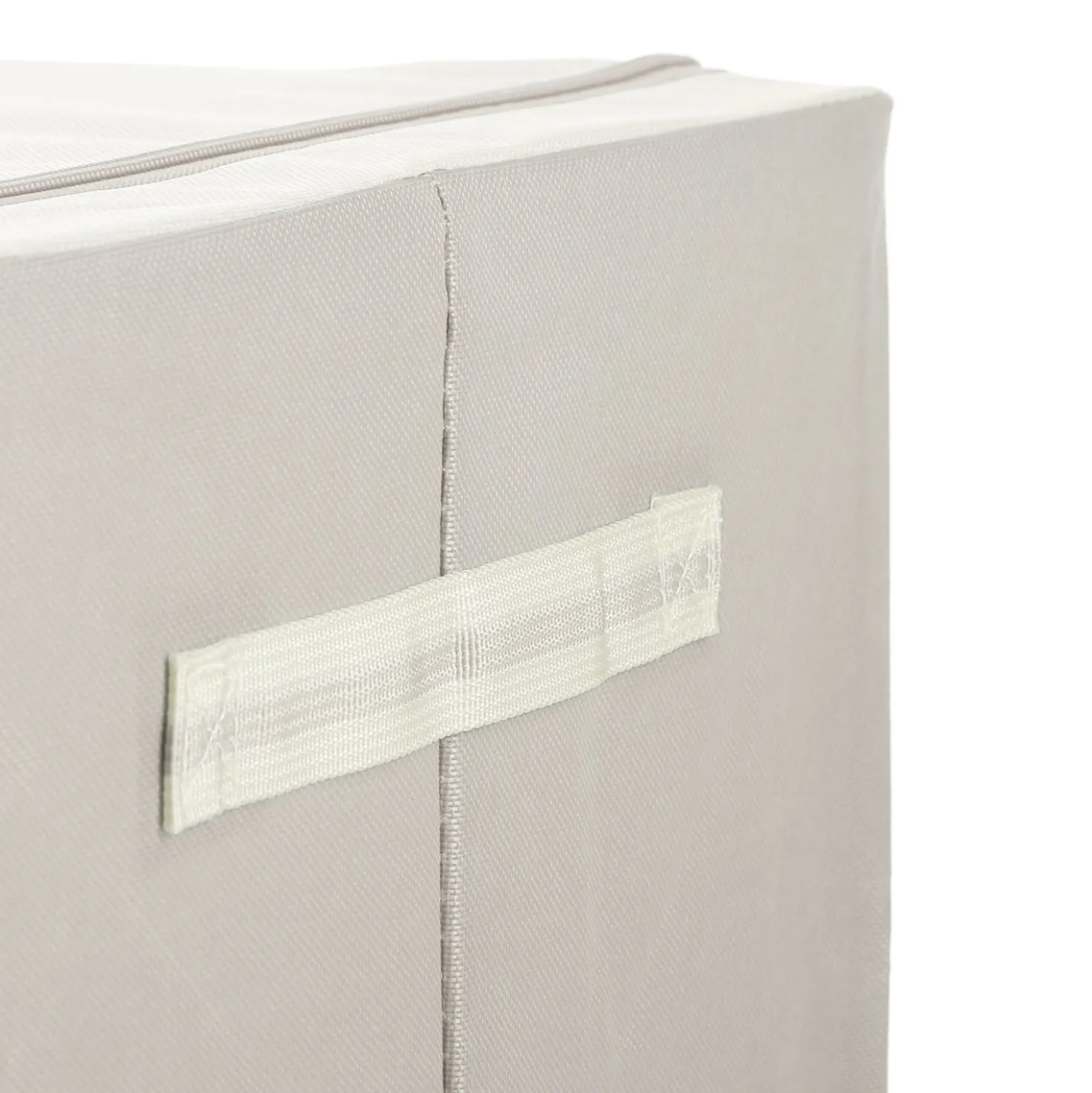 Scatola armadio 60x42x40 cm doppia cerniera e scritta tortora