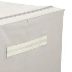 Scatola armadio 62x44x40 cm doppia cerniera e scritta tortora