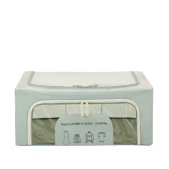 Scatola armadio 50x40x20 cm doppia cerniera e scritta verde