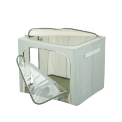 Scatola armadio 50x40x40 cm doppia cerniera e scritta verde