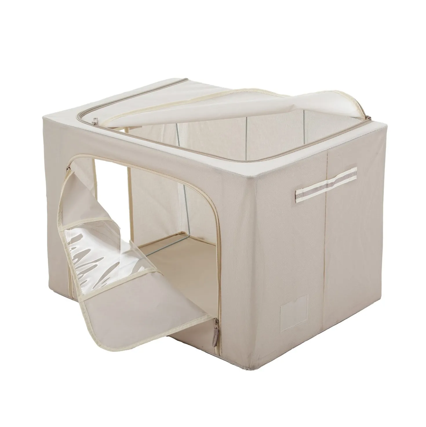 Scatola armadio 62x44x40 cm doppia cerniera tortora