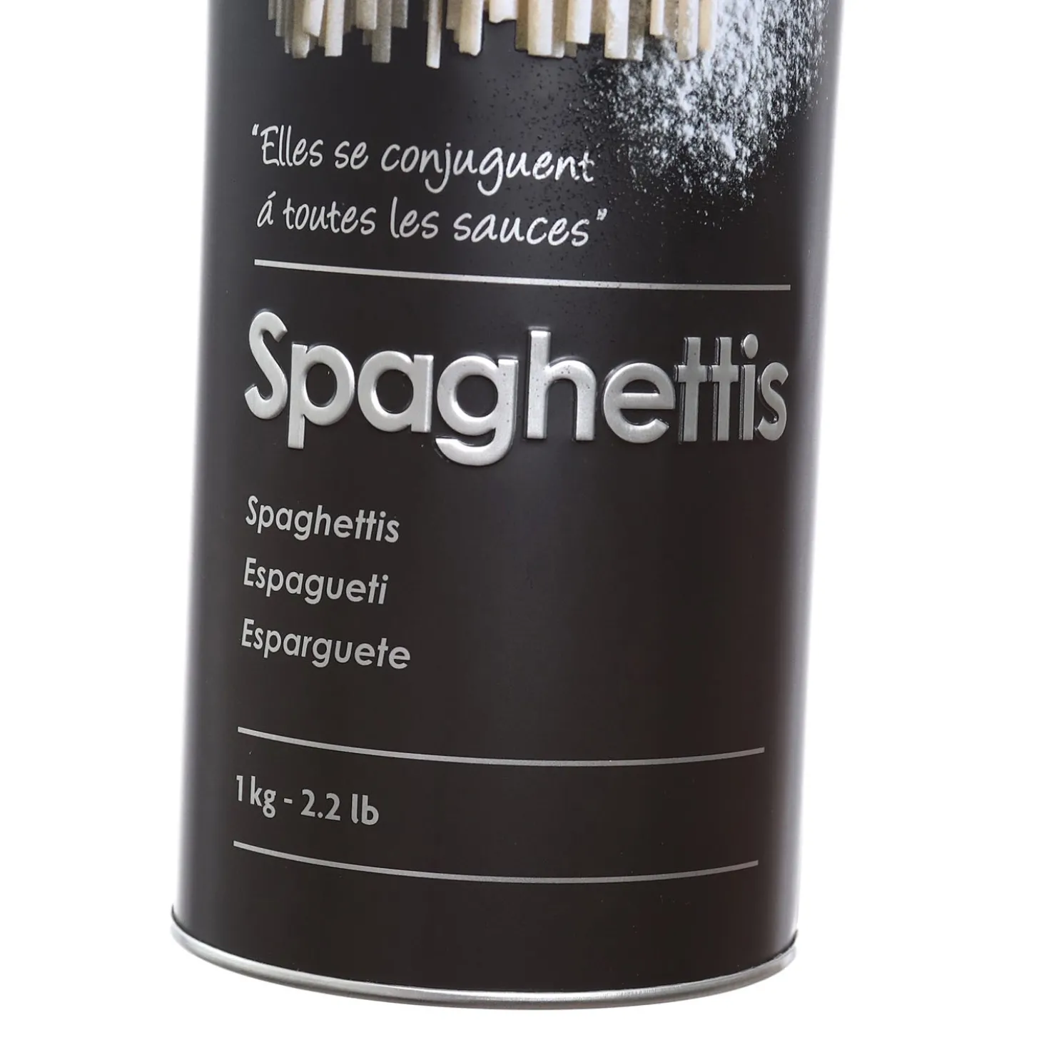 Scatola per spaghetti in ferro