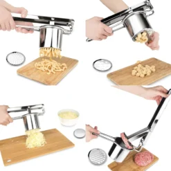 Schiacciapatate Ipac, in acciaio inox