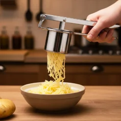 Schiacciapatate Kasanova, in acciaio inox