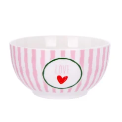 Scodella ceramica Love righe 460 ml Color Bloom