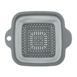 Scolapasta quadrato salvaspazio pieghevole grigio