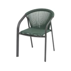 Sedia da giardino con braccioli Emperia verde