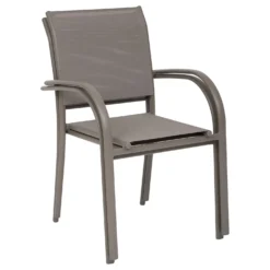 Sedia da giardino con braccioli Piazza caffè