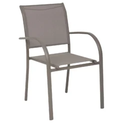 Sedia da giardino con braccioli Piazza caffè