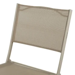 Sedia da giardino pieghevole Modula argilla