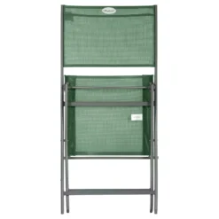 Sedia da giardino pieghevole Modula verde