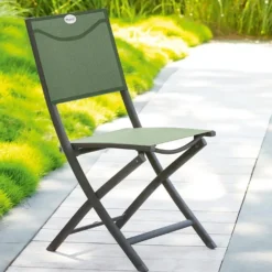 Sedia da giardino pieghevole Modula verde