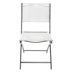 Sedia pieghevole con struttura in acciaio, 46x52x86 cm