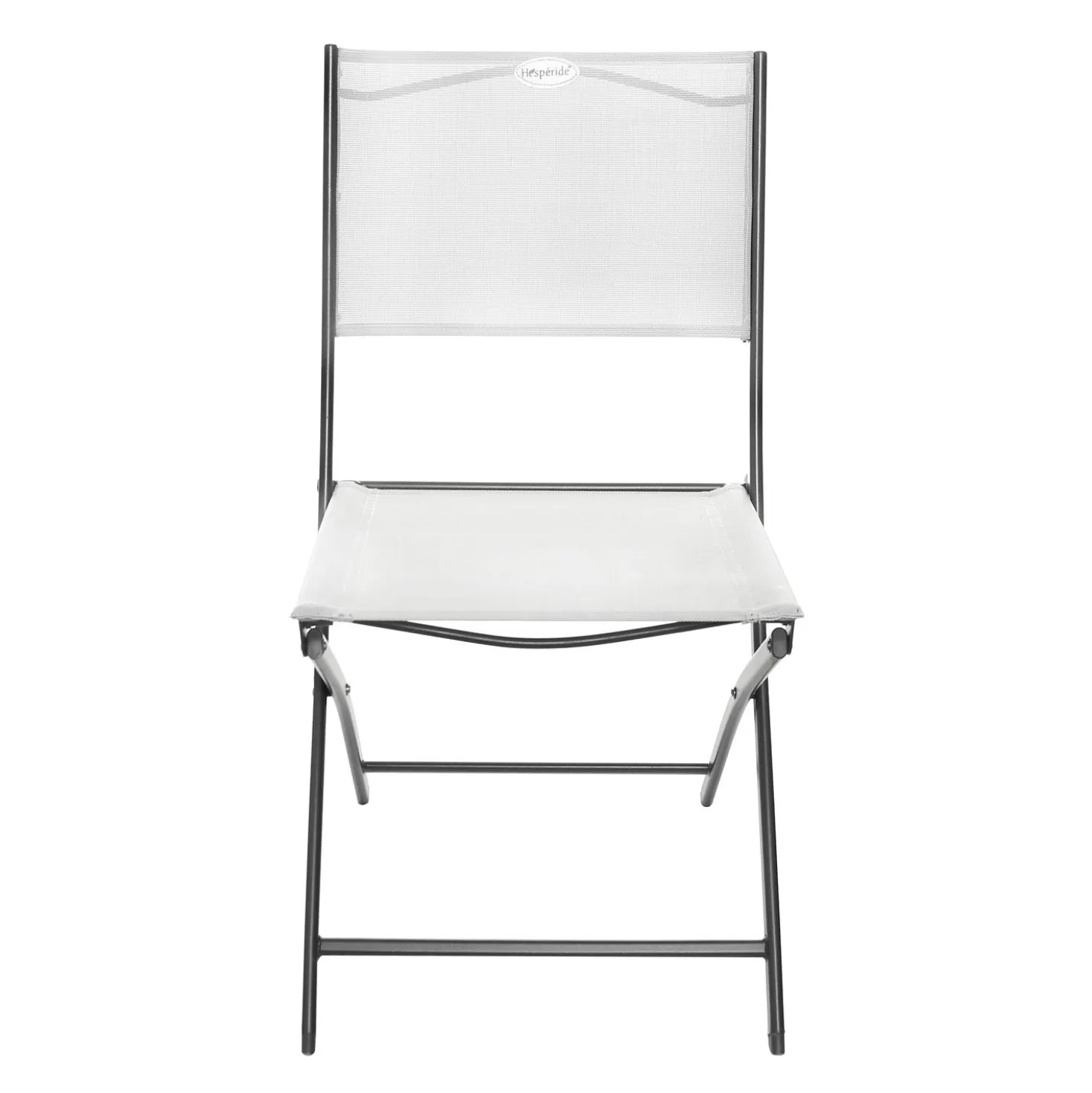 Sedia pieghevole con struttura in acciaio, 46x52x86 cm