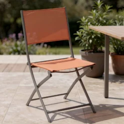 Sedia pieghevole giardino ambra Modula