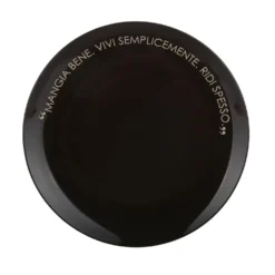 Servizio 18 piatti ceramica nero Quotes