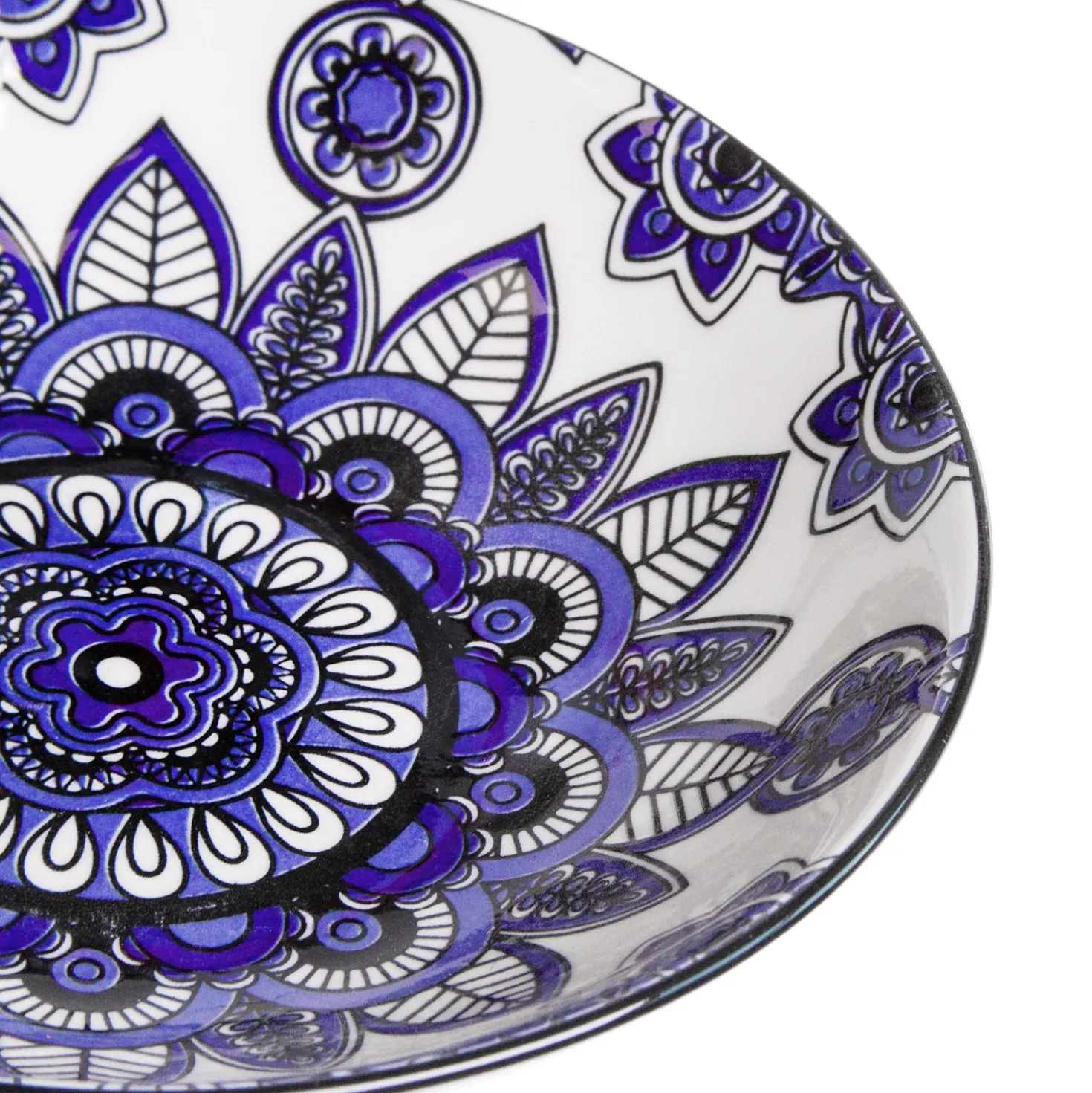 Servizio 12 piatti porcellana Celestial blu