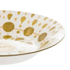 Servizio 12 piatti porcellana Etnika beige