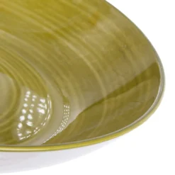 Servizio 18 piatti porcellana Mistral verde