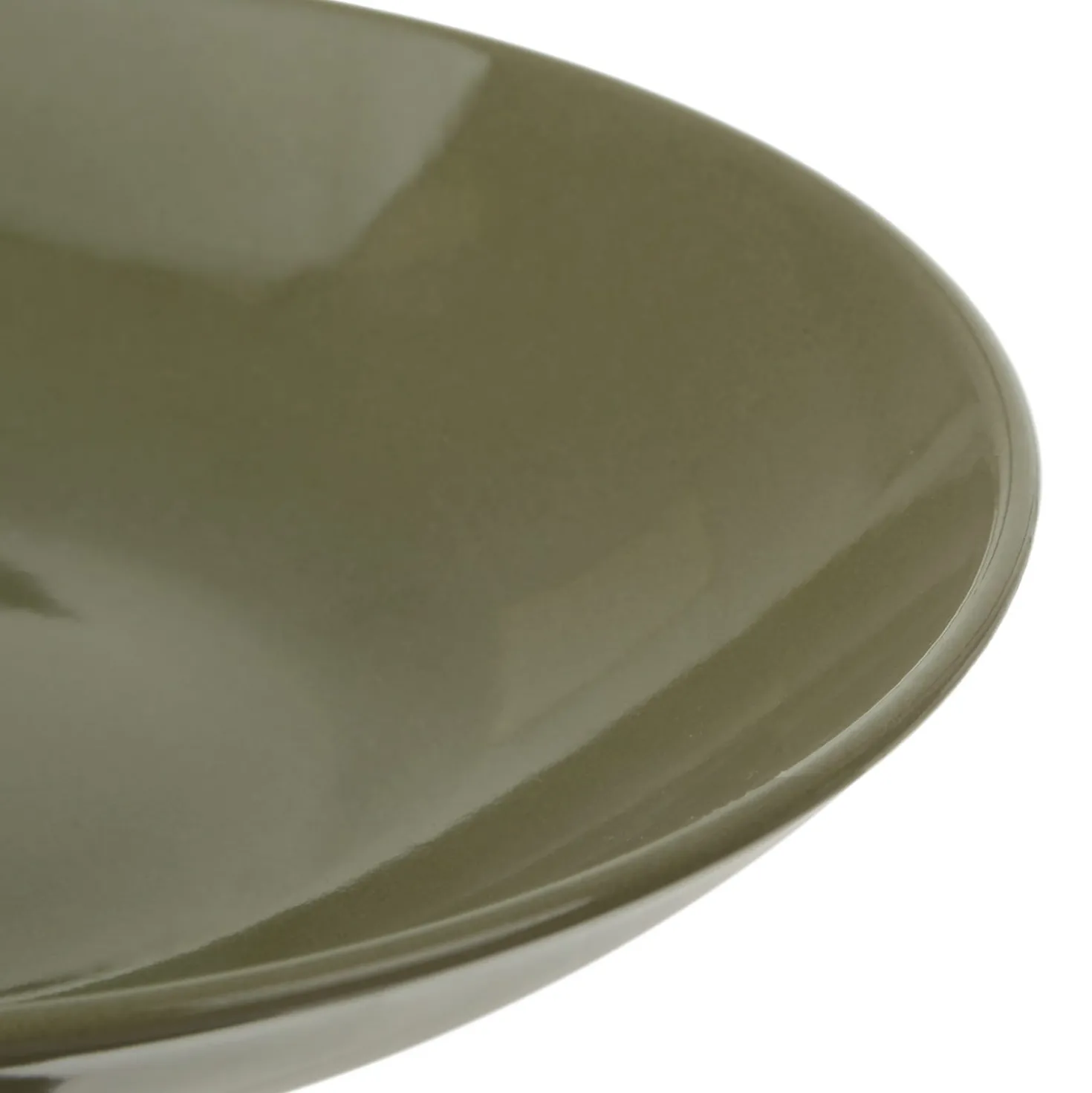 Servizio 18 piatti terracotta verde Style