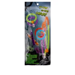 Set 10 accessori fluo party Halloween