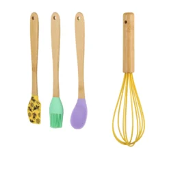 Set 4 accessori pasticceria silicone con formina ape