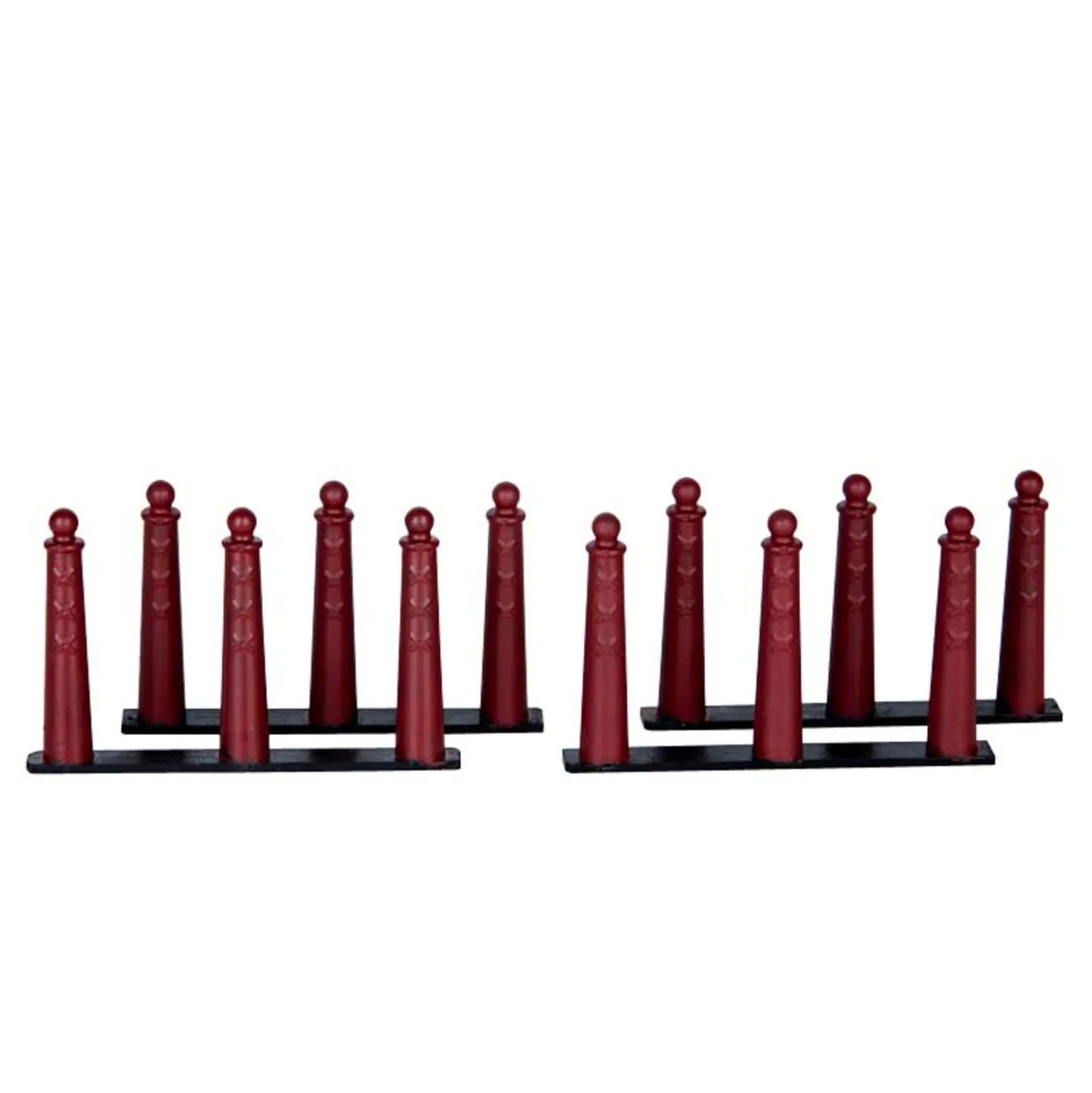 Set 4 Amsterdammertje Lemax decorazione Natale
